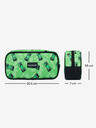 BAAGL  Set școlar verde - penar, geantă Baagl Minecraft 2 Creeper