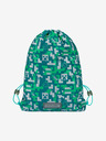 BAAGL  Set școlar verde - penar, geantă Baagl Minecraft 2 Silver Creeper