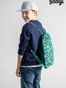 BAAGL  Set școlar verde - penar, geantă Baagl Minecraft 2 Silver Creeper