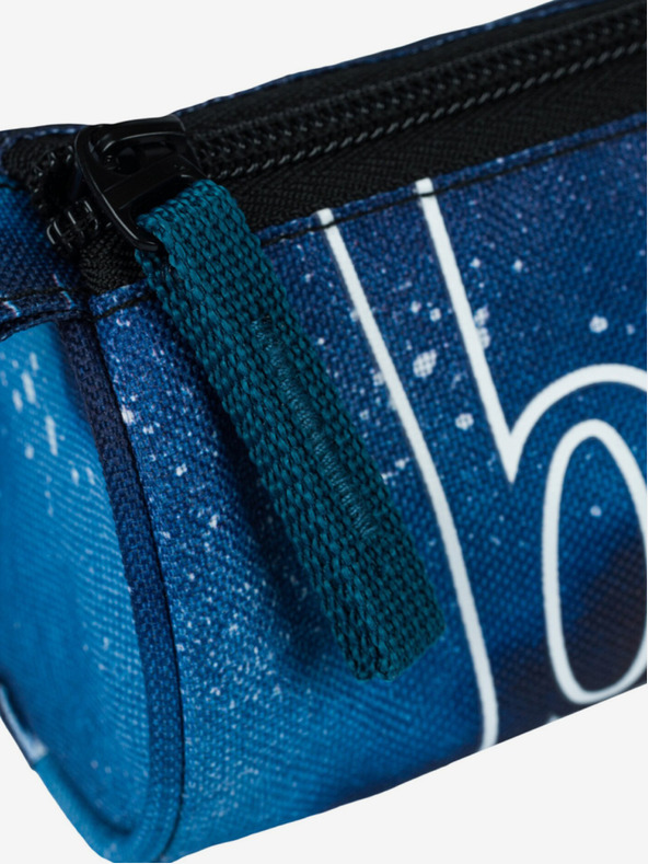 BAAGL  Geantă albastru pentru elevi Baagl Steel