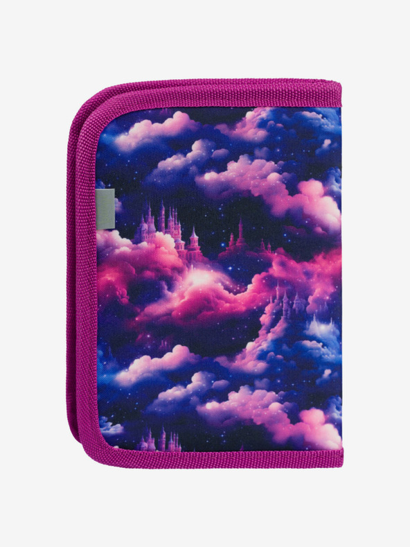 BAAGL  Valiză pentru creioane școlare mov un nivel Baagl Unicorn Kingdom