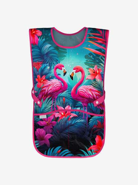 BAAGL  Șorț roz pentru copii Baagl Flamingos