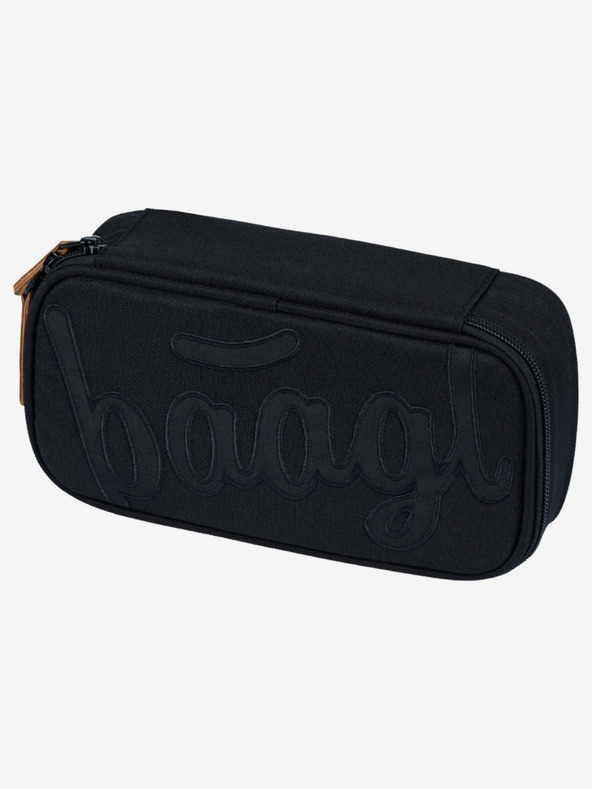 BAAGL  Set școlar gri - rucsac, penar și geantă Baagl Skate Darkness