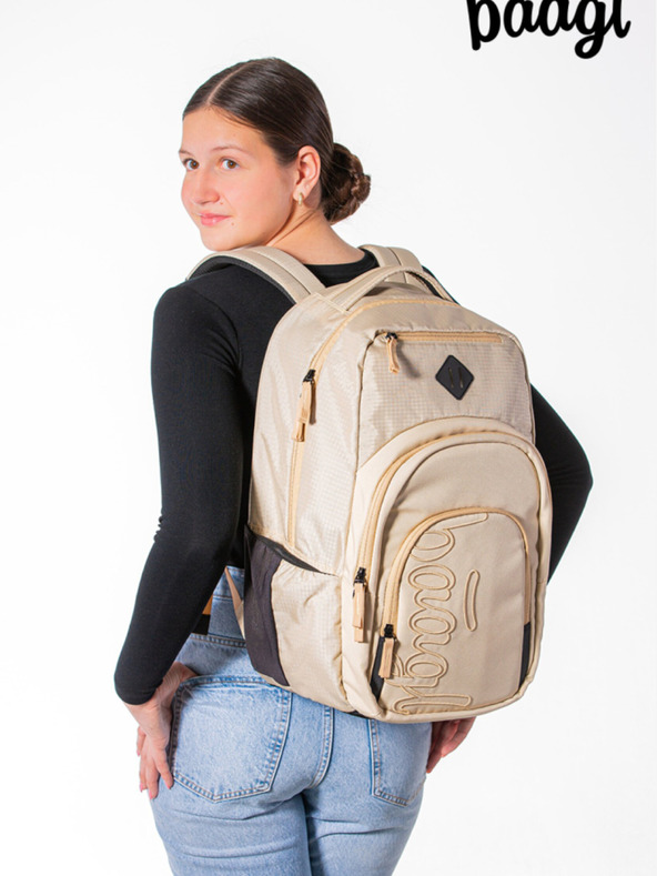 BAAGL  Coolmate Beige Rucsac