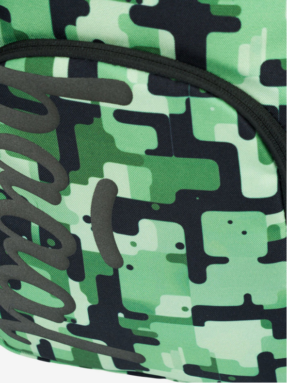 BAAGL  Rucsac negru Baagl Coolmate Verde