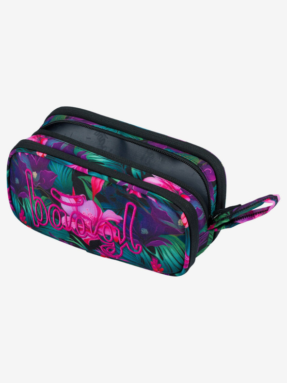 BAAGL  Pink student pencil case Baagl Paradise