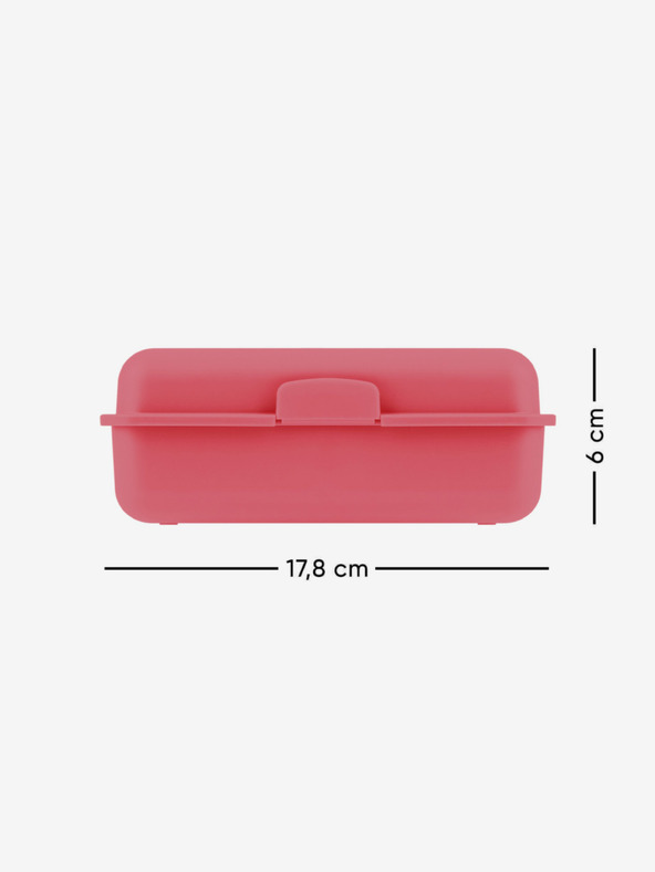 BAAGL  Cutie de gustări Baagl Hippie roz