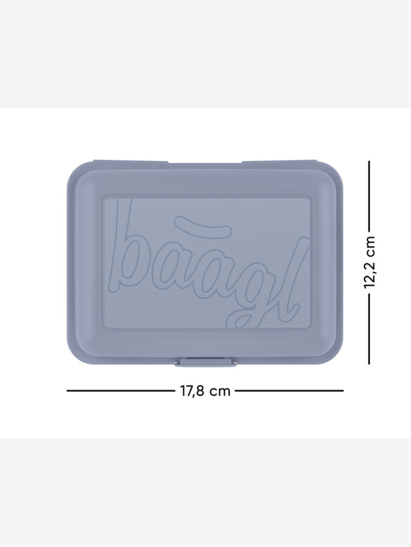 BAAGL  Baagl Dust Blue Snack Box