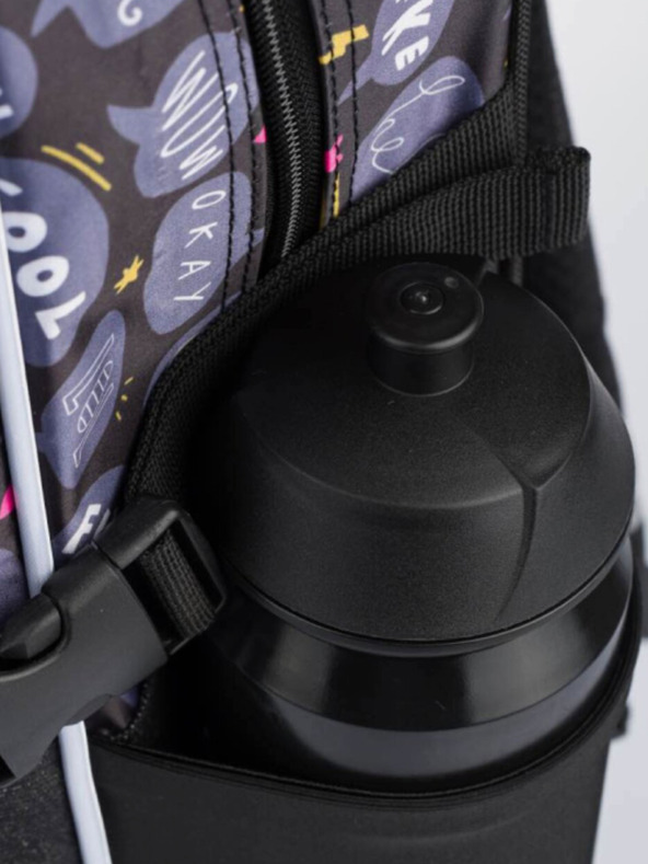 BAAGL  Negru 3 seturi sneakers: rucsac, penar și geantă Baagl