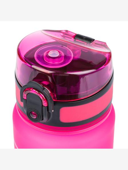 BAAGL  Sticlă de băut tritan cu logo roz - roz, 500 ml Baagl