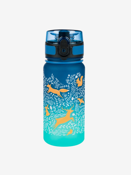 BAAGL  Sticlă de băut albastru tritan gradient pădure, 350 ml Baagl