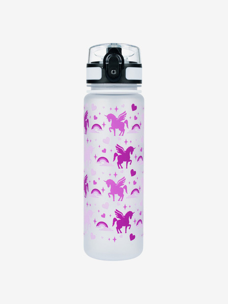 BAAGL  Sticlă de băut tritan violet Regatul unicornilor, 500 ml Baagl