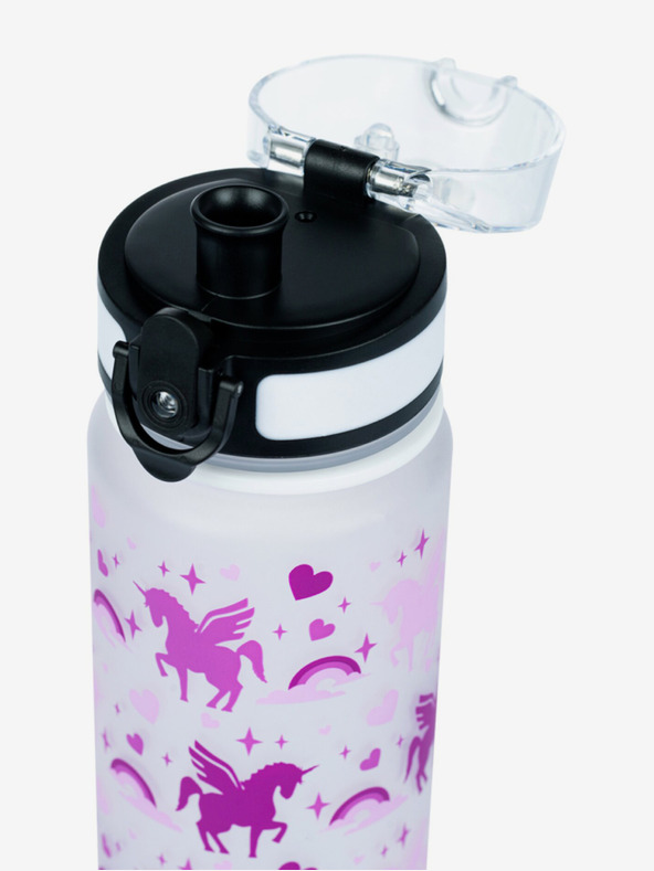 BAAGL  Sticlă de băut tritan violet Regatul unicornilor, 500 ml Baagl