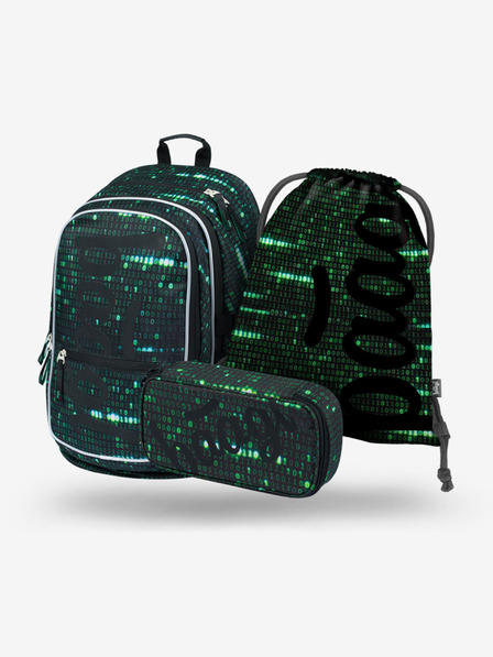 BAAGL  BAAGL 3 SET Core Numbers: rucsac, penar, geantă BAAGL