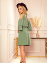 numoco Rochie cu decolteu MARINA - Olive Numoco