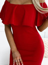 numoco Rochie creion Marbella - Spanish Flu - roșu Numoco