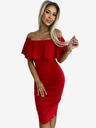 numoco Rochie creion Marbella - Spanish Flu - roșu Numoco