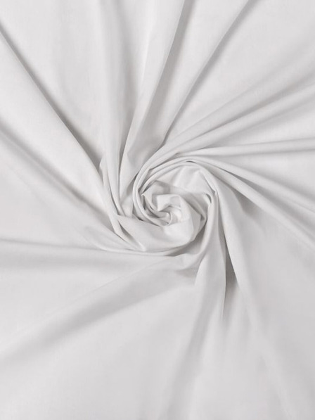 Kvalitex Cearșaf de bumbac 150x230cm alb