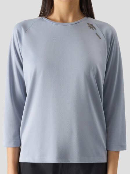 4F Tricou cu mânecă lungă cu uscare rapidă pentru ciclism, pentru femei 4F