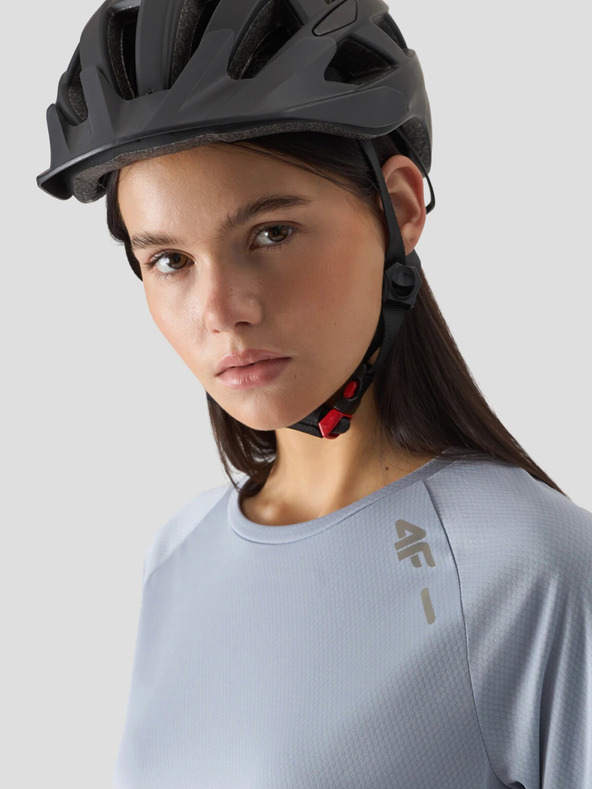 4F Tricou cu mânecă lungă cu uscare rapidă pentru ciclism, pentru femei 4F