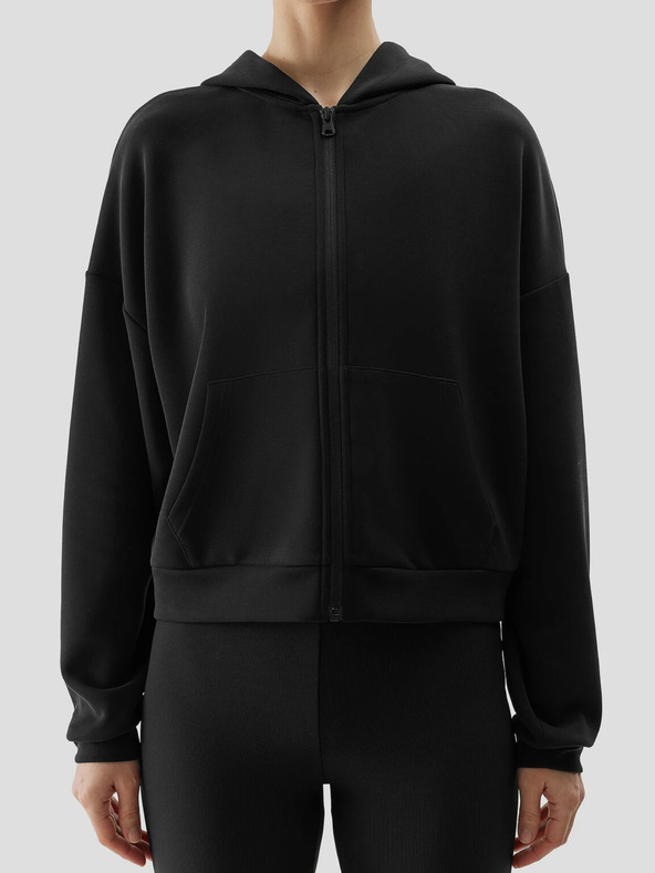 4F Hanorac fără fermoar pentru femei cu adaos modal 4F