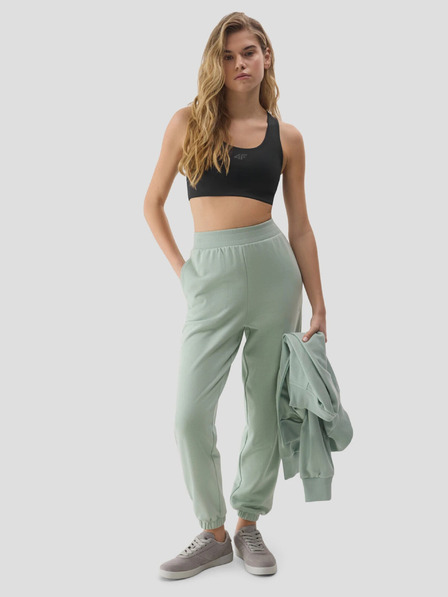 4F Pantaloni de trening jogger pentru femei cu bumbac organic 4F