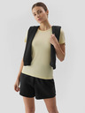 4F Tricou simplu slim pentru femei 4F