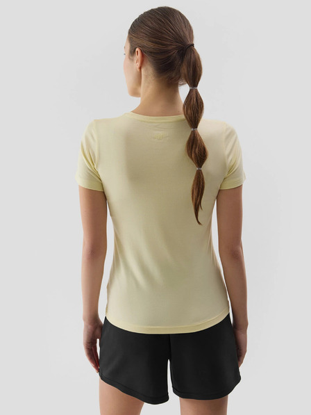 4F Tricou simplu slim pentru femei 4F