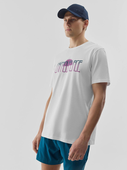 4F Tricou bărbătesc cu imprimeu 4F