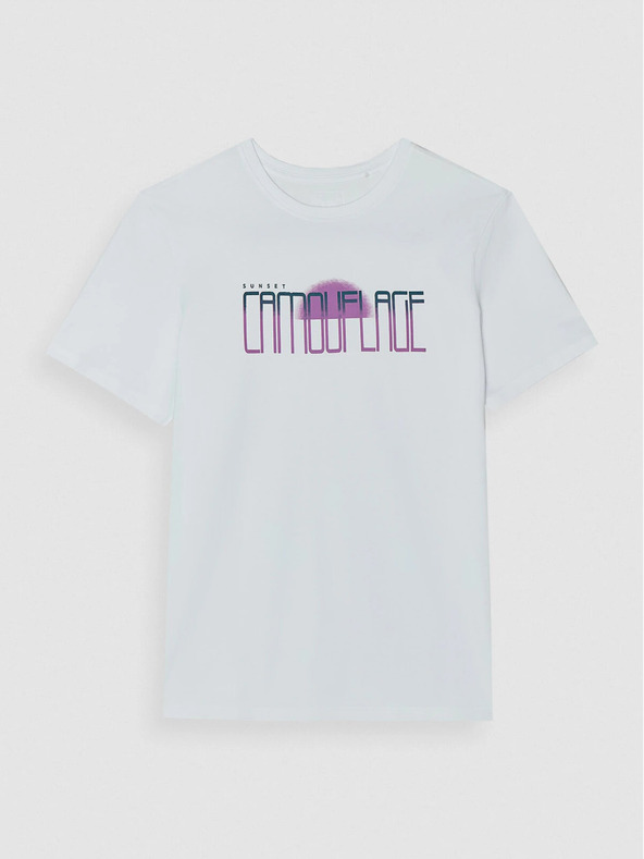 4F Tricou bărbătesc cu imprimeu 4F