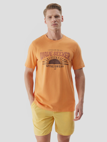 4F Tricou bărbătesc cu imprimeu 4F