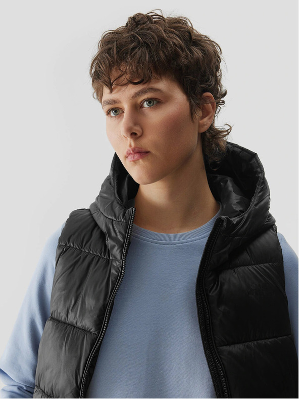 4F Vesta din puf pentru femei cu umplutură din pană sintetică 4F