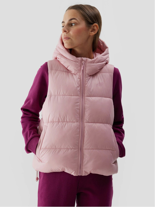 4F Vesta din puf pentru femei cu umplutură din pană sintetică 4F