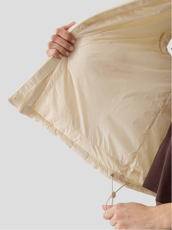 4F Vesta din puf pentru femei cu umplutură din pană sintetică 4F