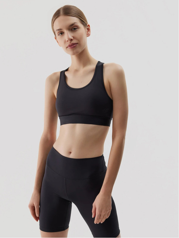 4F Sutien sport cu suport redus pentru femei 4F cu materiale reciclate