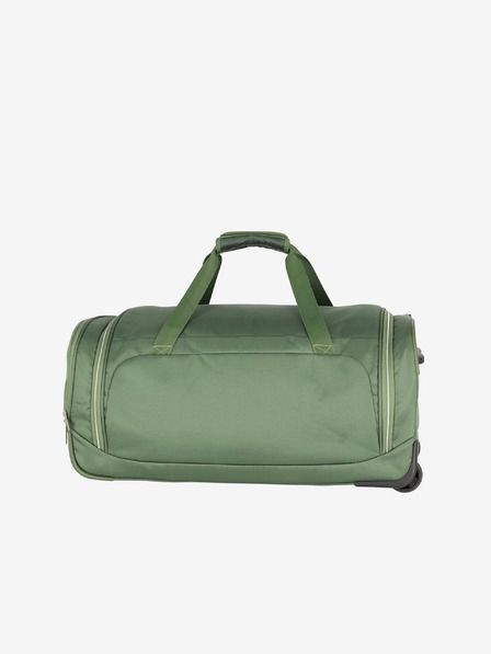 Travelite Geantă duffle verde Travelite Miigo Wheeled