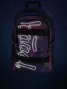 BAAGL  Violet 3 set skate galaxie: rucsac, husă pentru creioane, geantă Baagl