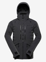 ALPINE PRO Geacă de schi pentru bărbați cu membrană ptx pentru zăpadă ALPINE PRO REAS dk.true gray