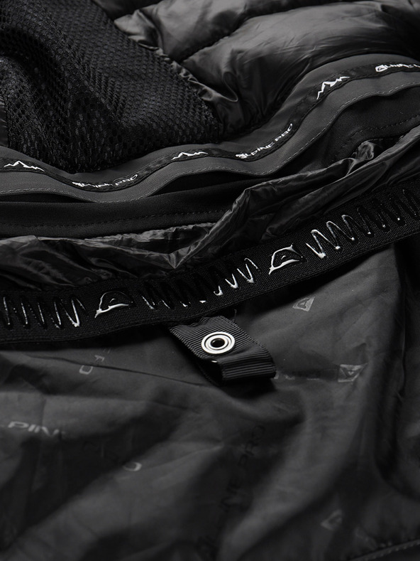 ALPINE PRO Geacă de schi pentru bărbați cu membrană ptx pentru zăpadă ALPINE PRO REAS dk.true gray