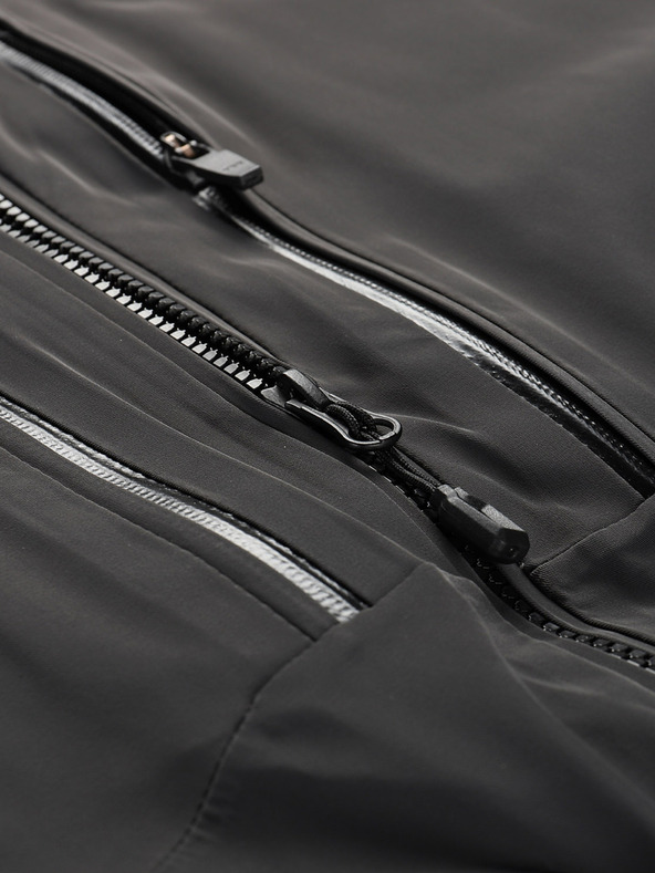 ALPINE PRO Geacă de schi pentru bărbați cu membrană ptx pentru zăpadă ALPINE PRO REAS dk.true gray