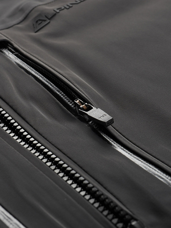 ALPINE PRO Geacă de schi pentru bărbați cu membrană ptx pentru zăpadă ALPINE PRO REAS dk.true gray