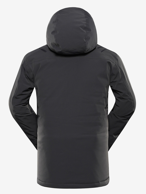 ALPINE PRO Geacă de schi pentru bărbați cu membrană ptx pentru zăpadă ALPINE PRO REAS dk.true gray