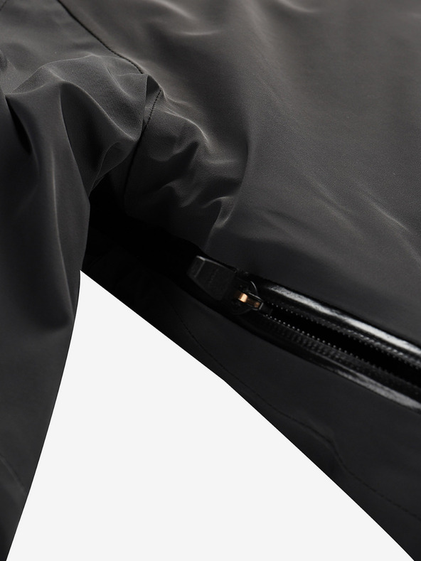 ALPINE PRO Geacă de schi pentru bărbați cu membrană ptx pentru zăpadă ALPINE PRO REAS dk.true gray