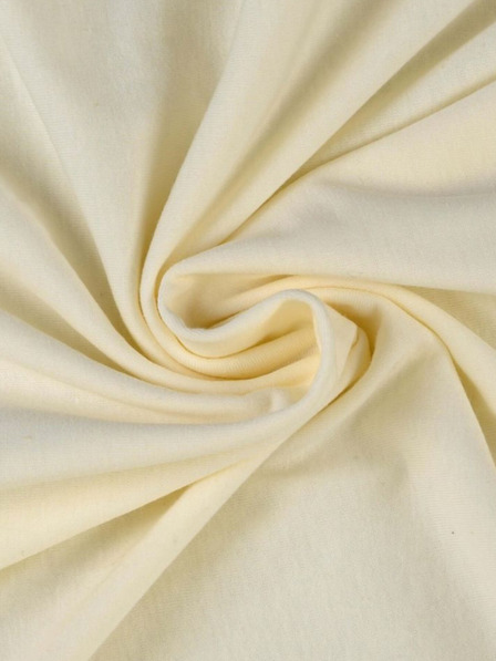 Kvalitex Cearșaf Jersey pentru copii 60x120cm alb închis Kvalitex