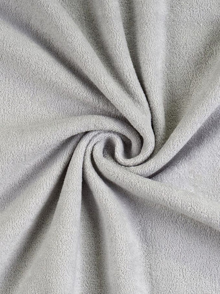 Kvalitex Cearșaf pentru copii Terry 70x140cm gri deschis Kvalitex