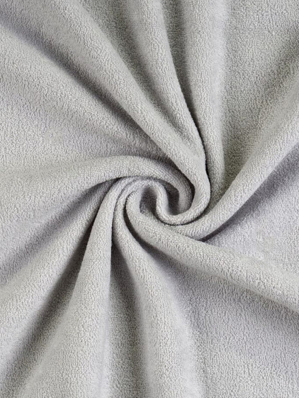 Kvalitex Cearșaf pentru copii Terry 70x140cm gri deschis Kvalitex