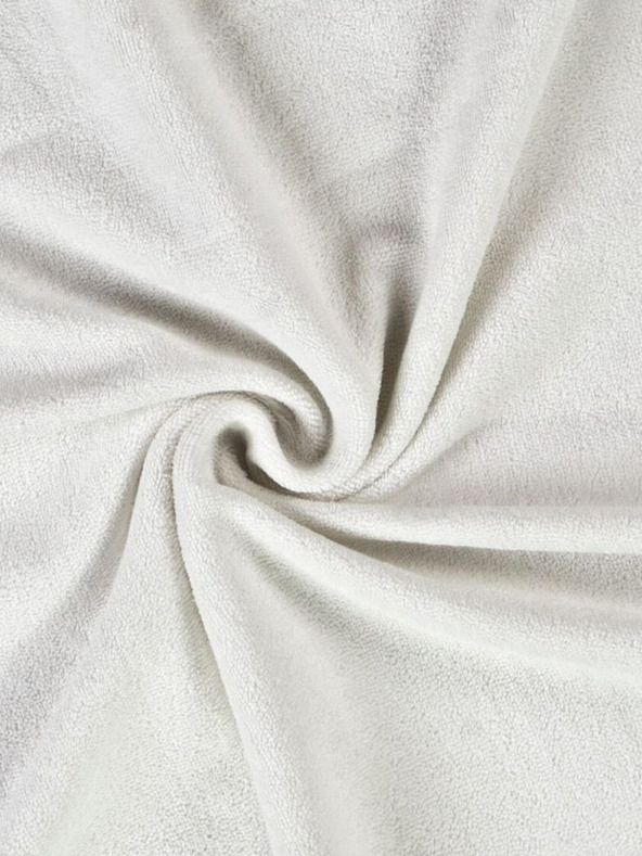 Kvalitex Cearșaf Terry pentru copii 70x140cm alb Kvalitex