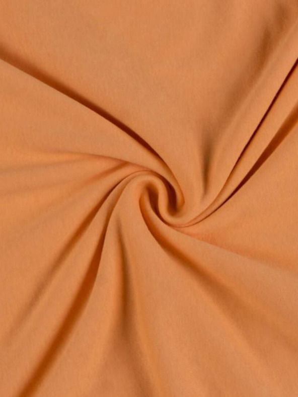 Kvalitex Cearșaf Jersey pentru copii 70x140cm somon Kvalitex
