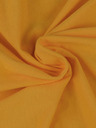 Kvalitex Cearșaf Jersey pentru copii 60x120cm galben închis Kvalitex