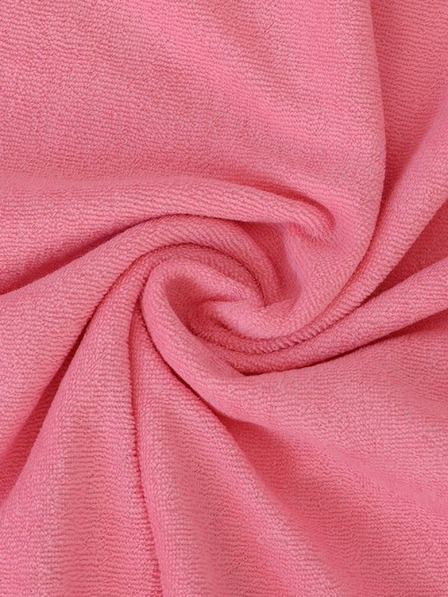 Kvalitex Cearșaf Terry pentru copii 60x120cm roz deschis Kvalitex